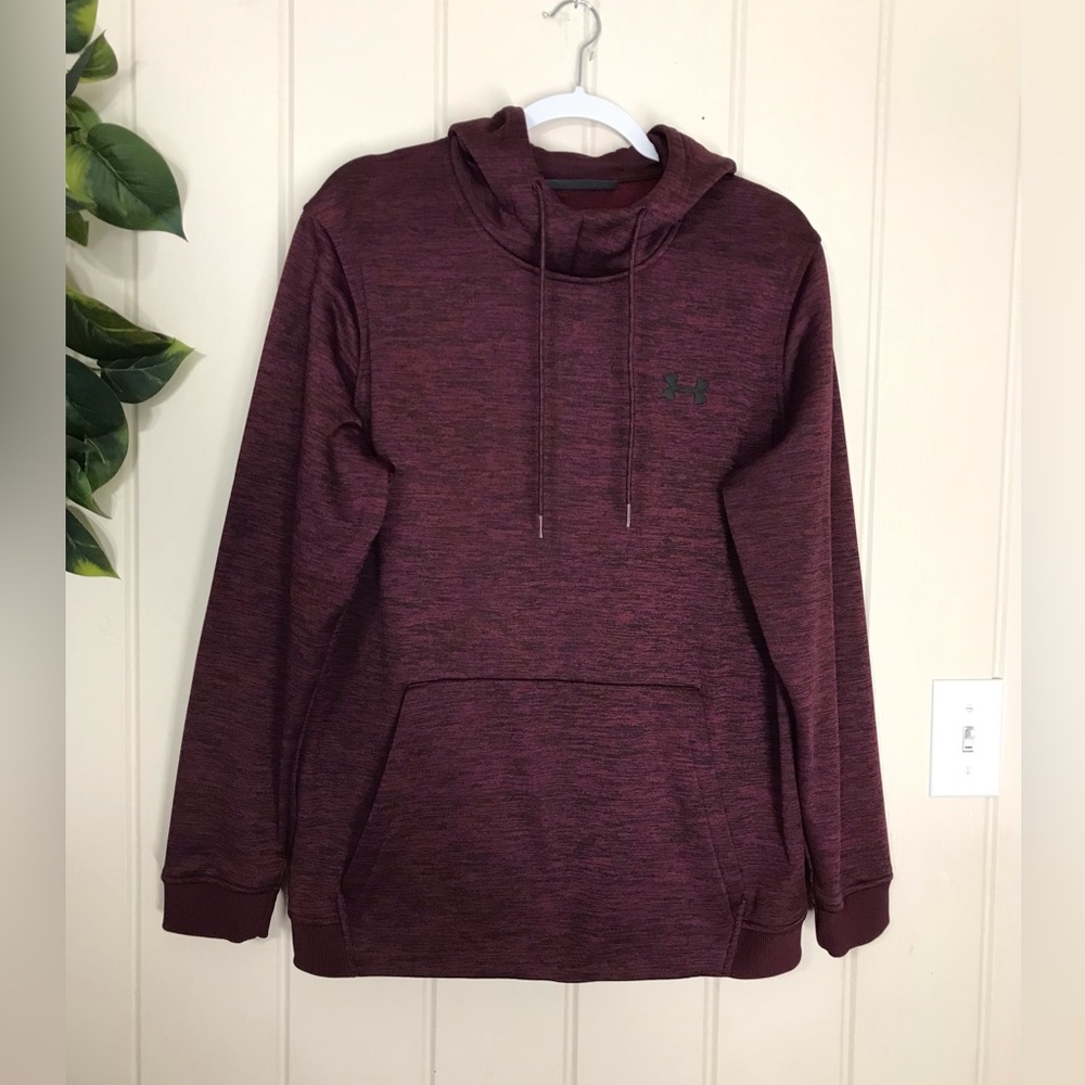 Under Armour Fleece Athletic Drawstring Hoodie Sweatshirt
Large 42 - 44
Burgundy - Picture 4 of 12